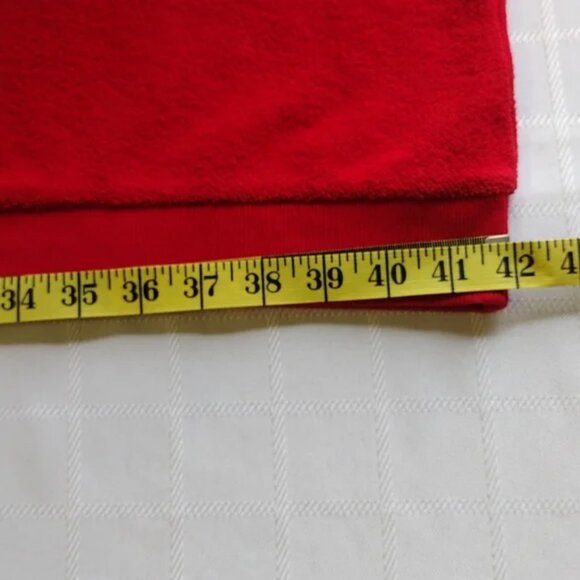 Xhilaration Red With Glittery White "Treat Yourself" Sweatshirt Size XL! - Picture 12 of 15